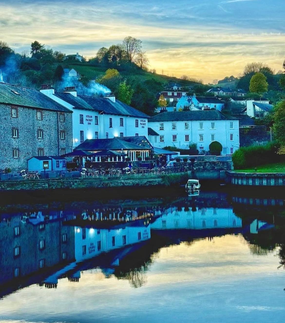 The Steam Packet Inn Totnes Exterior foto